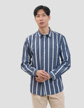 Gab's Oxford Stripe  Kemeja Pria