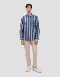 Gab's Oxford Stripe  Kemeja Pria