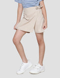Little M Woven Side Strap 2 Girls Skort