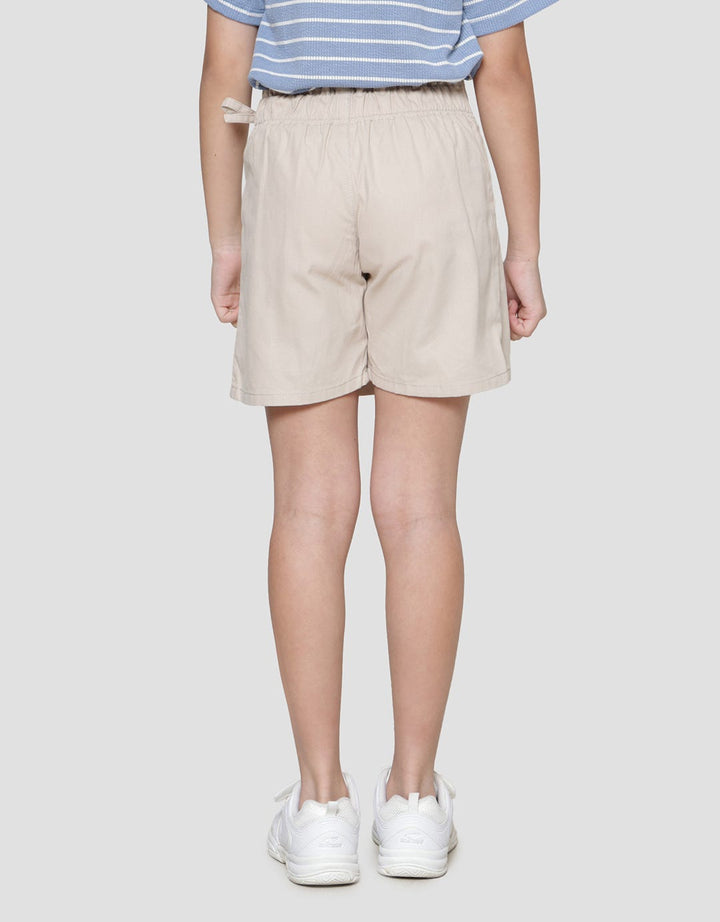 Little M Woven Side Strap 2 Girls Skort