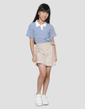 Little M Woven Side Strap 2 Girls Skort