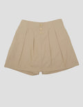 Little M Lipit Button Celana Skort Anak Perempuan