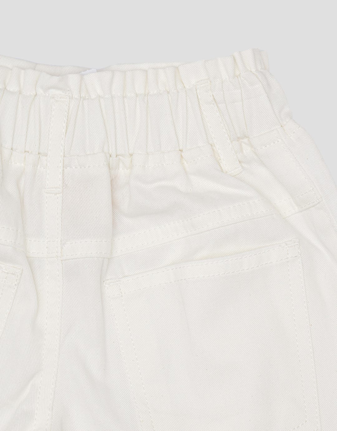 Little M Woven Small Button Pocket 1 Girls Shorts