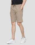Details Pull On Linen Ben Fit Celana Pendek Pria