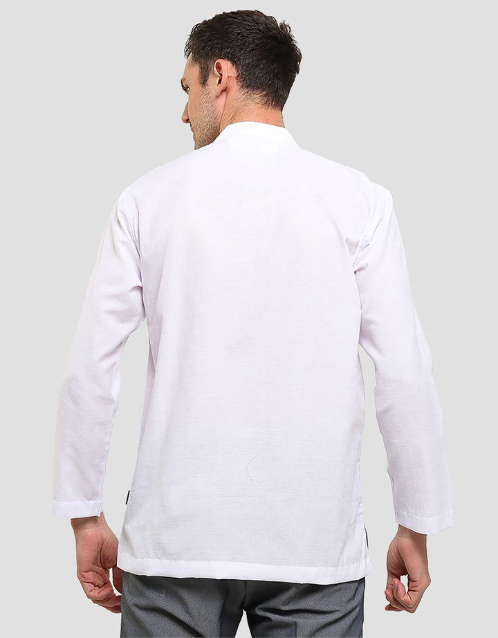 Al Mustika Monsoon Baju Koko Lengan Panjang Pria