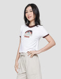 Nevada Beach Please Kaos Lengan Pendek Wanita