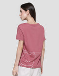 Nevada Just Hanging Kaos Lengan Pendek Wanita