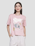 Nevada Boxy Print Tom &amp; Jerry Women's Short Sleeve T-Shirt
