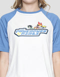 Nevada Powerpuff Girls Raglan Kaos Wanita