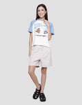 Nevada Boxy Print We Bare Bears Women's Short Sleeve T-Shirt