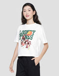 Nevada Tasmania Boxy Print Kaos Wanita