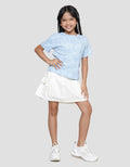 Aero Animal Outline 4 Print Kaos Lengan Pendek Anak Perempuan