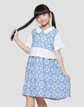 Sweet Miss Ceramic Batik Midi Dress Anak Perempuan