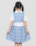 Sweet Miss Ceramic Batik Midi Dress Anak Perempuan