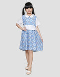 Sweet Miss Ceramic Batik Midi Dress Anak Perempuan