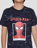 Marvel Spiderman Emboss Kaos Anak Laki-laki
