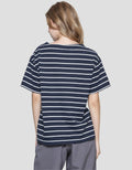 St. Yves Boat Neck Stripy Women's T-Shirt