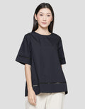 St. Yves Blouse Dengan Tali Detail Wanita