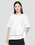 St. Yves Blouse Dengan Tali Detail Wanita