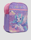 Character Unicorn Head Backpack Giftset Anak Perempuan