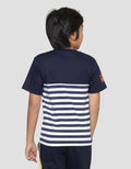 Character Minions Movie Salur Print Kaos Lengan Pendek Anak Laki-laki