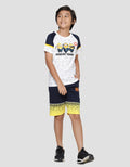 Character Minions Movie Print Short Sleeve T-shirt for Boys