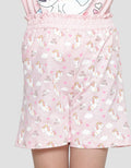 Little M Unicorn Print Celana Pendek Anak Perempuan