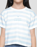 Little M Center Stripe Kaos Anak Perempuan