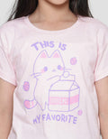 Little M This Is My Favorite Girls T-Shirt