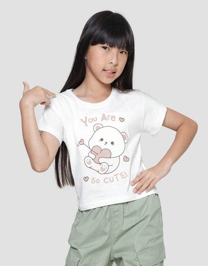 Little M You Are So Cute Kaos Anak Perempuan