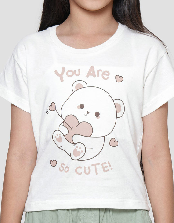Little M You Are So Cute Kaos Anak Perempuan