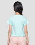Little M Print Colors Rabbit Kaos Anak Perempuan