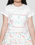 Little M High Five Kaos Lengan Pendek Anak Perempuan