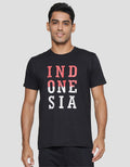 T Zone Photoprint Seasonal Peta Indonesia Kaos Pria