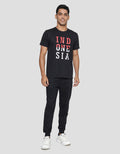 T Zone Photoprint Seasonal Peta Indonesia Kaos Pria