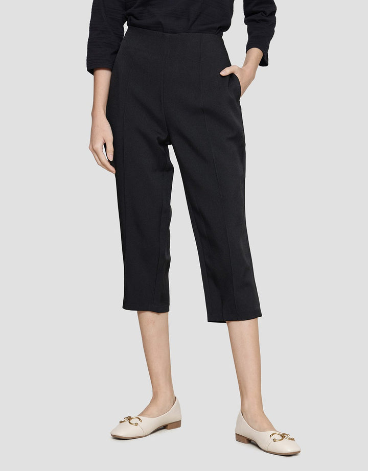 St. Yves Capri Front Pleats Celana Wanita