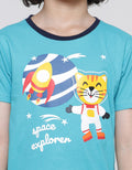Little M Boys Space Explorer Print Suit