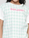 Aero Eiffel Tower Print Girls Short Sleeve T-Shirt