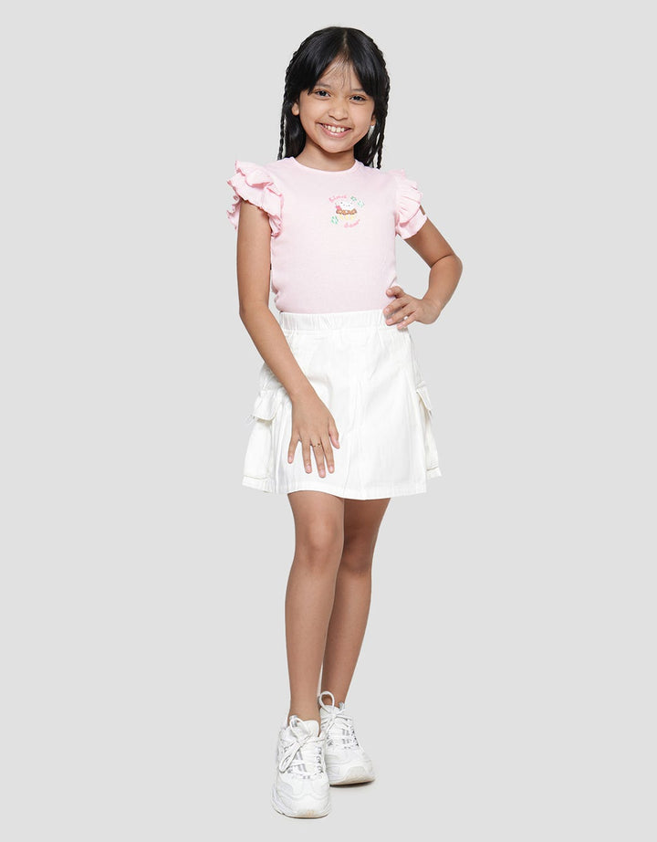 Aero Cargo Pocket Skirt Pants Girls