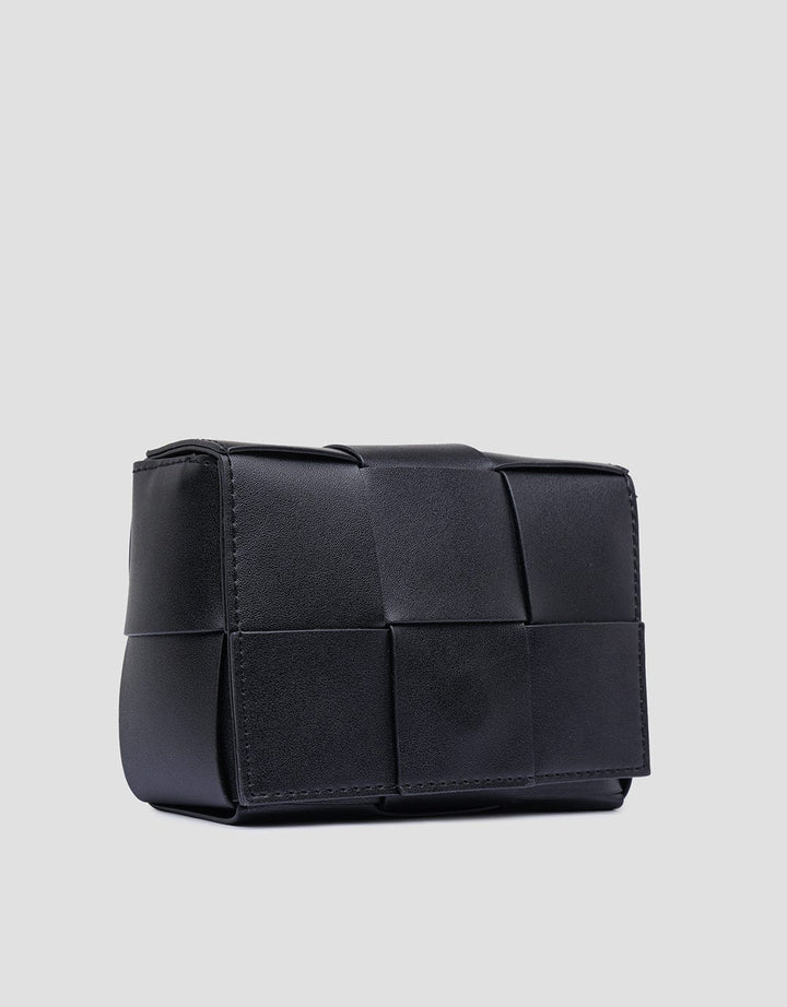 Connexion Mini Intreccio Watson Crossbody Bag Wanita
