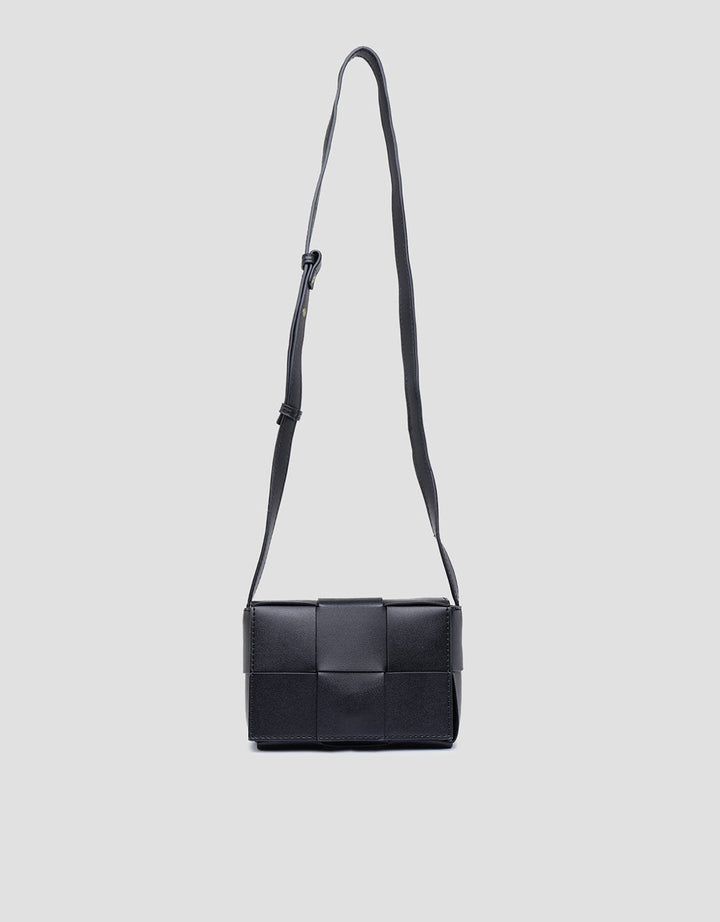 Connexion Mini Intreccio Watson Crossbody Bag Wanita