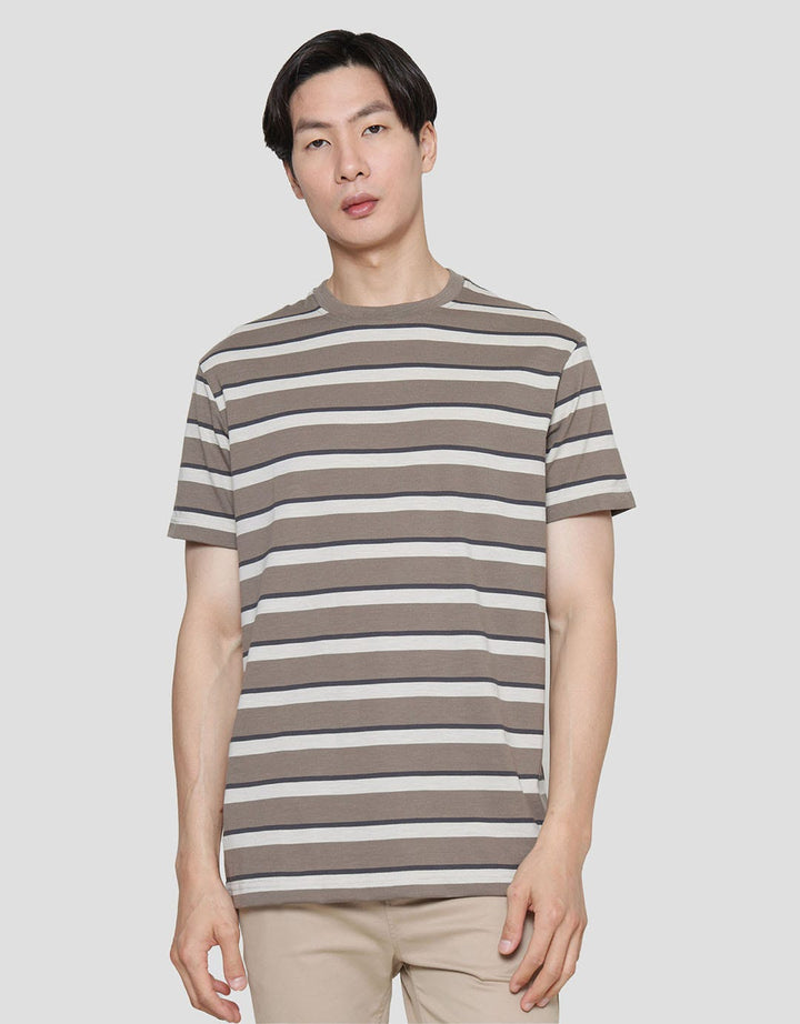 Cole Stripes M And S Slub Kaos Pria