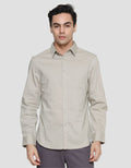 Cole Solid Slub Men's Long Sleeve Shirt