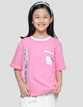Hello Kitty Pocket Character Girls T-shirt