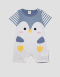 Pipiniko Animal Penguin Romper Boys