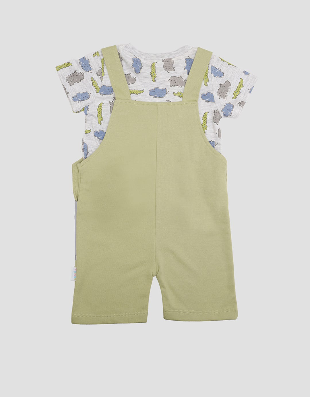 Pipiniko Badak Overall Baju Set Anak Laki-Laki