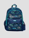 Smiggle Blast Off Junior Id Cars Backpack Anak Laki-Laki