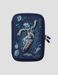 Smiggle Epic Adventures Hardtop Pencil Case Astronaut Anak Laki-Laki