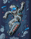 Smiggle Epic Adventures Hardtop Pencil Case Astronaut Anak Laki-Laki