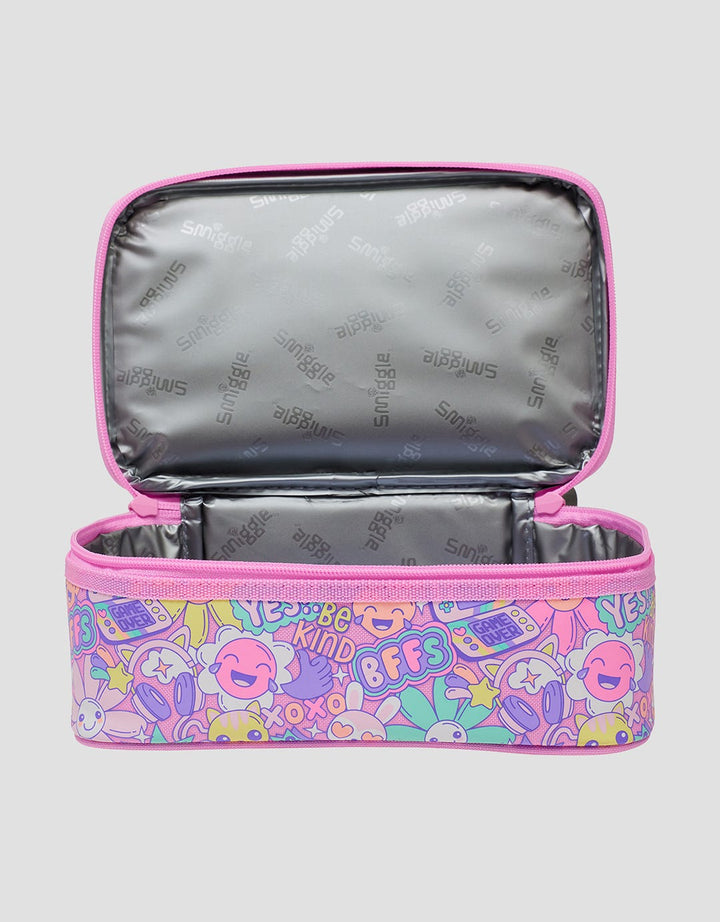 Smiggle Epic Adventures Double Decker Lunchbox BFFS Girls